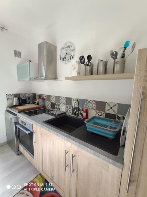 Studio Tribord Le Treport - Vue Mer & Falaises Exterior foto
